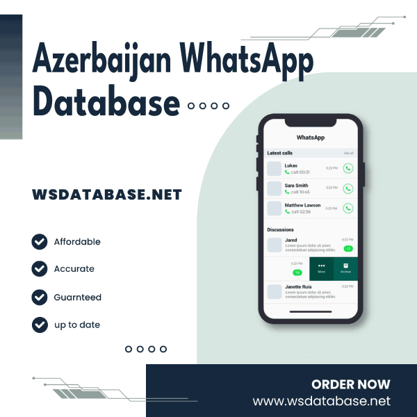 Azerbaijan WhatsApp Number Data