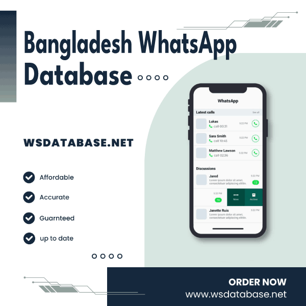 Bangladesh WhatsApp Number Data