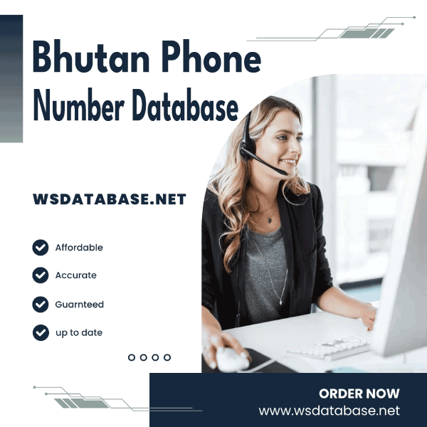 Bhutan Phone Number Data