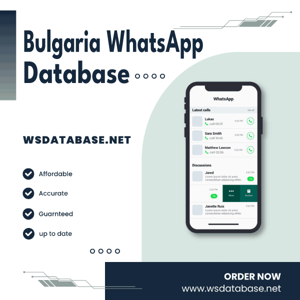 Bulgaria WhatsApp Number Data