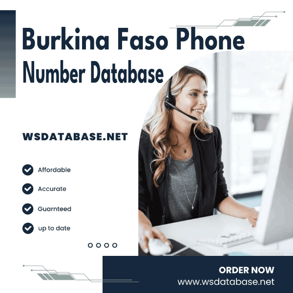 Burkina-Faso Phone Number Data