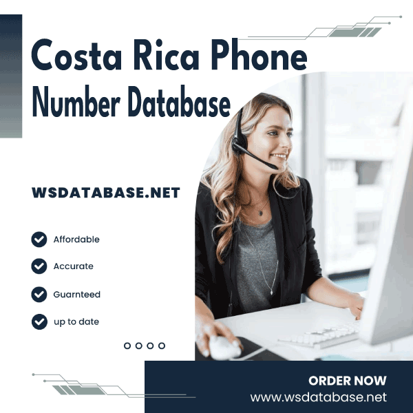 Costa Rica Phone Number Data