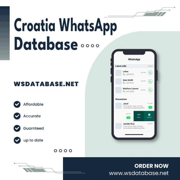 CroatiaWhatsApp Number Data