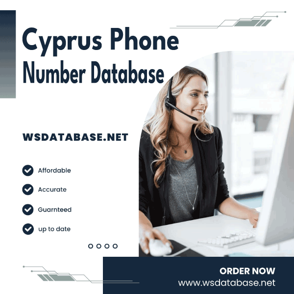 Cyprus Phone Number Data