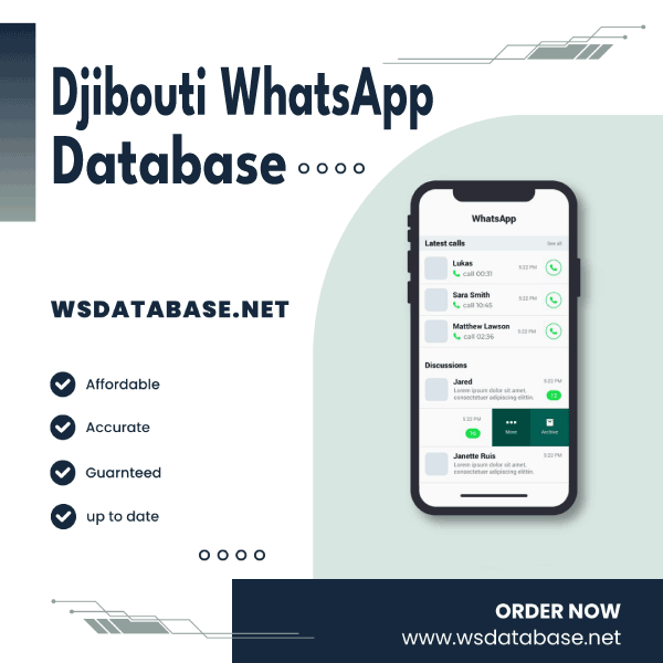 Djibouti WhatsApp Number Data