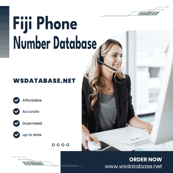 Fiji Phone Number Data