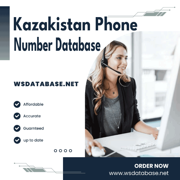 Kazakistan Phone Number Data