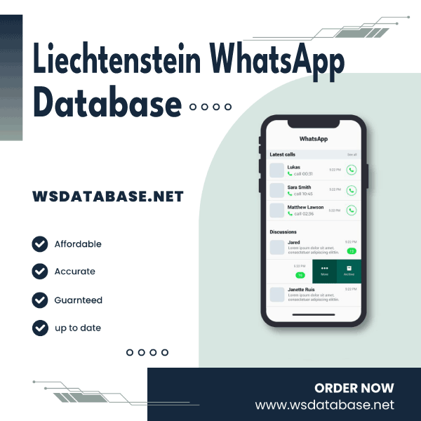 Liechtenstein WhatsApp Number Data