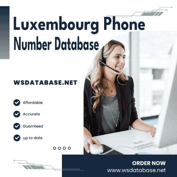 Luxembourg Phone Number Data