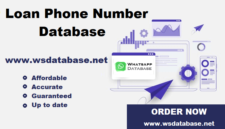 Loan Phone Number Database