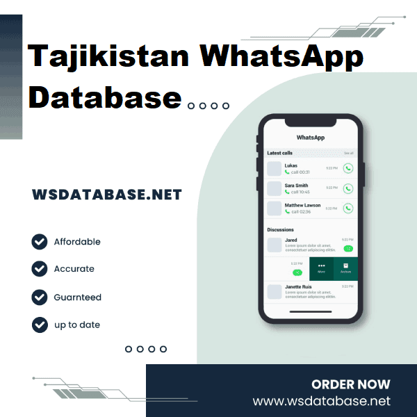 Tajikistan WhatsApp Number