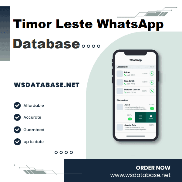 Timor Leste WhatsApp Number