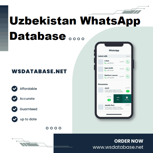 Uzbekistan WhatsApp Number